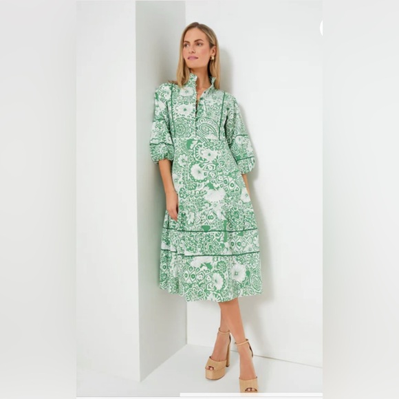 Tuckernuck Hyacinth House Hillsborough Midi Dress NWT - Picture 16 of 16